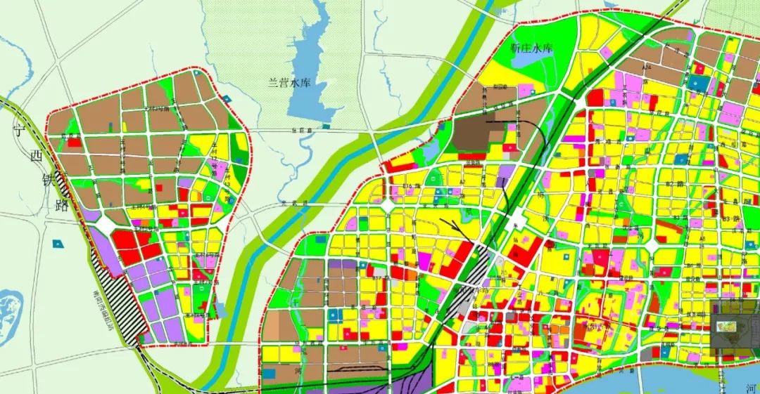 社旗县最新版城市规划图览